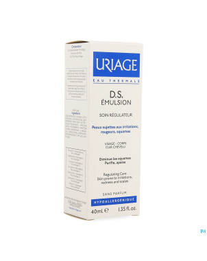 Uriage ds emuls soin regulateur tube 40ml