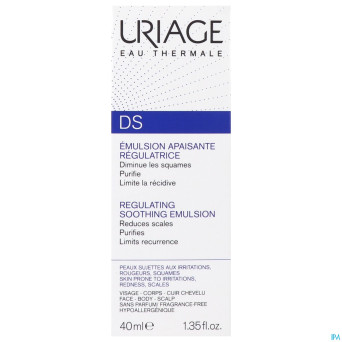Uriage ds emuls soin regulateur tube 40ml