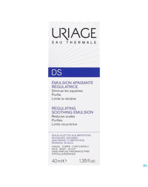 Uriage ds emuls soin regulateur tube 40ml