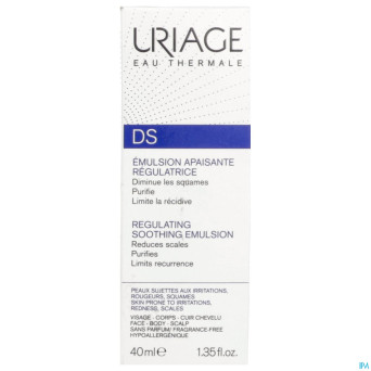 Uriage ds emuls soin regulateur tube 40ml
