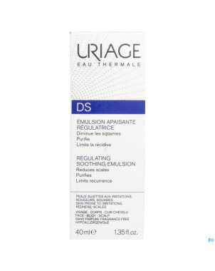 Uriage ds emuls soin regulateur tube 40ml