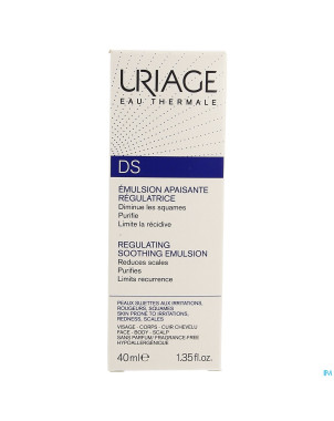 Uriage ds emuls soin regulateur tube 40ml