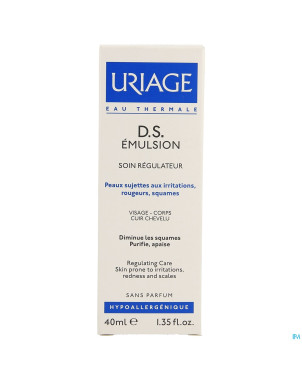 Uriage ds emuls soin regulateur tube 40ml