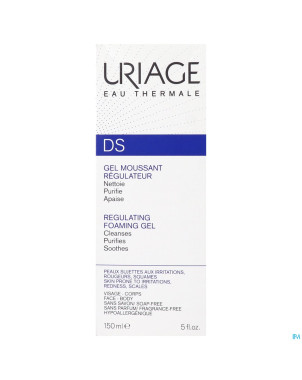 Uriage ds gel nettoyant  tube 150ml