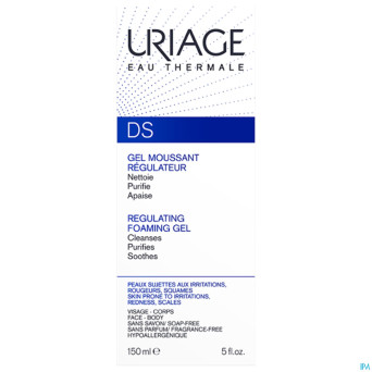 Uriage ds gel nettoyant  tube 150ml