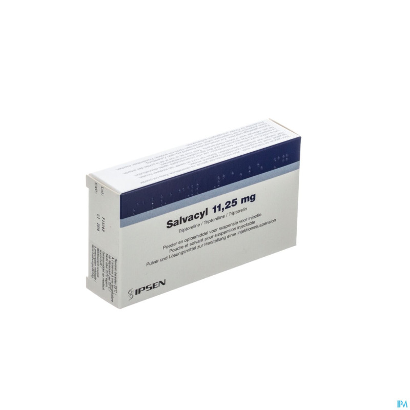 Salvacyl 11,25mg pdr+solv pour susp inj. fl 2ml