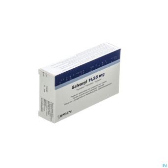 Salvacyl 11,25mg pdr+solv pour susp inj. fl 2ml