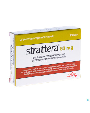 Strattera caps 28 x 80 mg