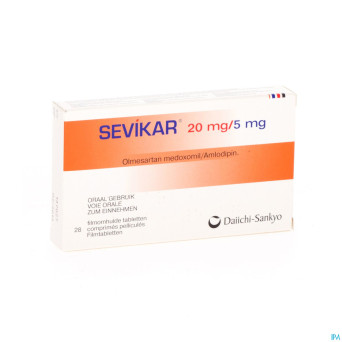 Sevikar 20 mg/5 mg comp pell 28