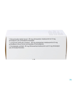 Sevikar 20 mg/5 mg comp pell 98