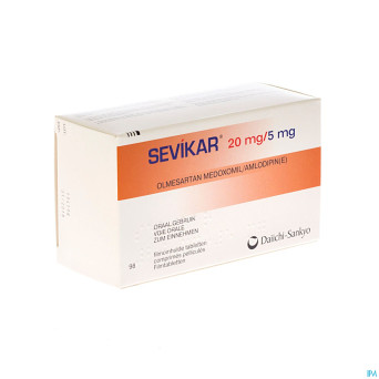 Sevikar 20 mg/5 mg comp pell 98