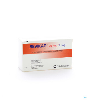Sevikar 20 mg/5 mg comp pell 98