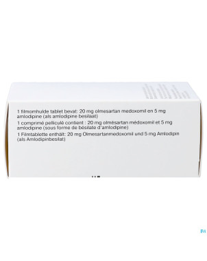 Sevikar 20 mg/5 mg comp pell 98