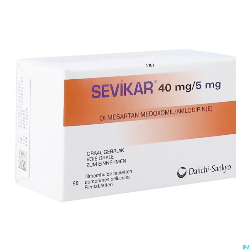 Sevikar 40 mg/5 mg comp pell 28