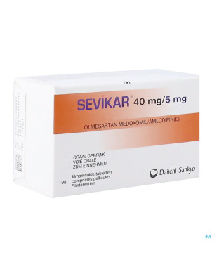 Sevikar 40 mg/5 mg comp pell 28