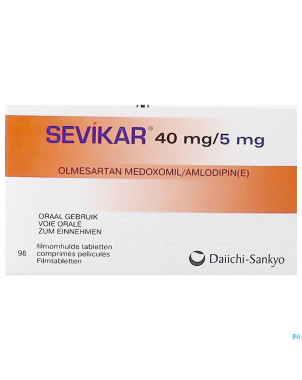 Sevikar 40 mg/5 mg comp pell 28