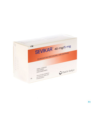 Sevikar 40 mg/5 mg comp pell 98