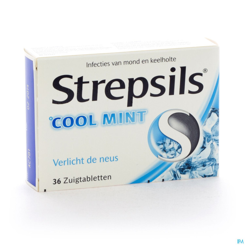 Strepsils cool mint tabl a sucer 36