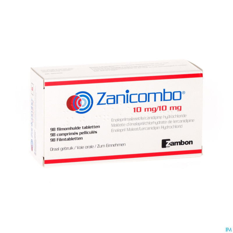 Zanicombo 10 mg/10 mg comp pell 98