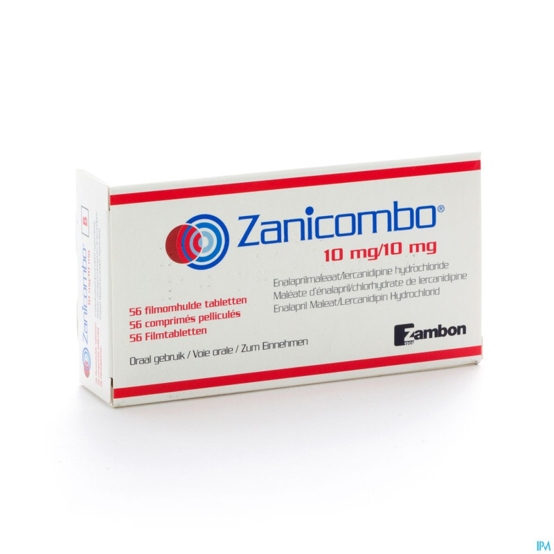 Zanicombo 10 mg/10 mg comp pell 56