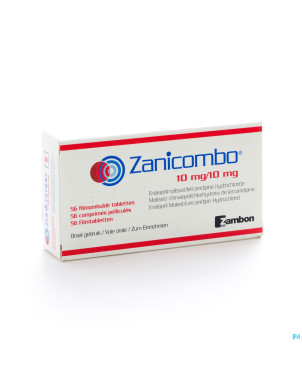 Zanicombo 10 mg/10 mg comp pell 56