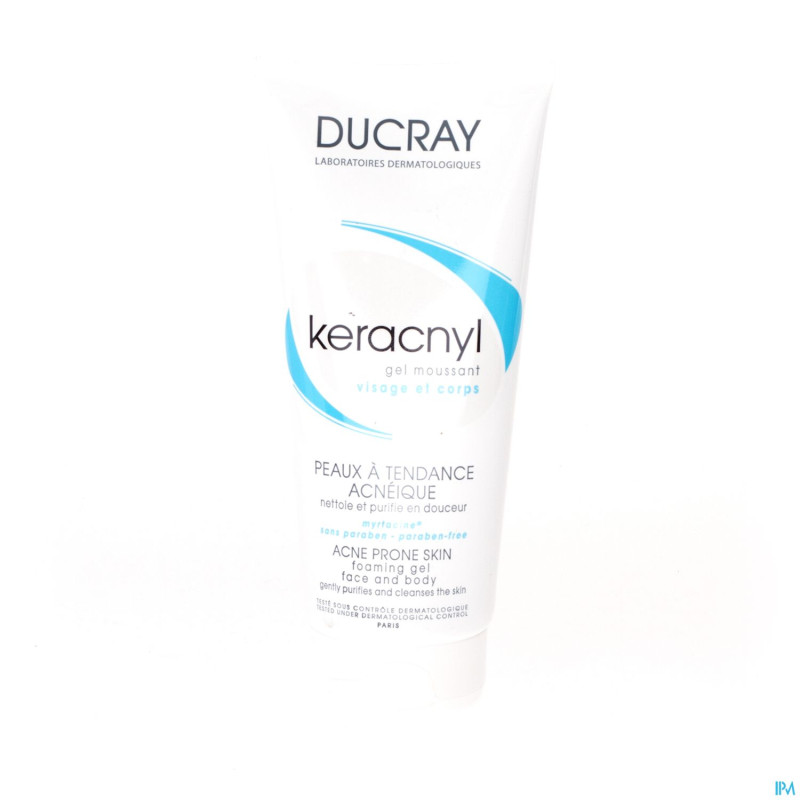 Ducray keracnyl gel moussant    250ml