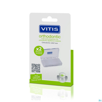 Vitis orthodontic wax blister    2 boites 3600