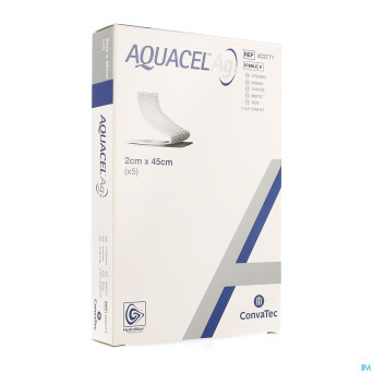 Aquacel ag pans hydrofiber+renfort fibre 2x45cm 5