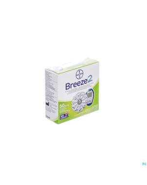 Bayer breeze 2 bandelette de test de glycemie 50