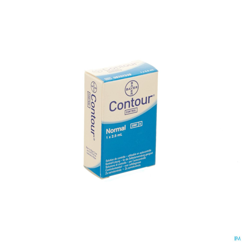 Ascensia contour sol de control normal   1x2,5ml