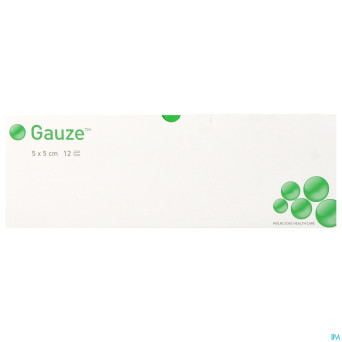 Compresse gaze molnl n/st 12c  5,0x 5,0cm  120