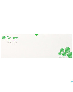 Compresse gaze molnl n/st 12c  5,0x 5,0cm  120