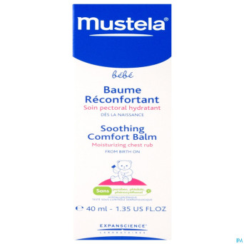 Mustela bb baume reconfortant nf tube 40ml