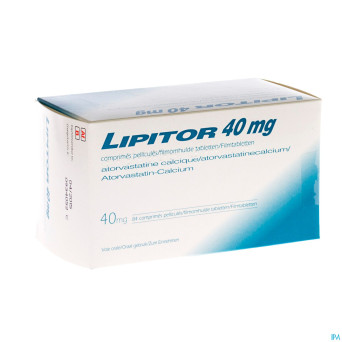 Lipitor 40 pi pharma comp 84 x 40 mg pip