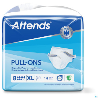 Attends pull on 8 slip xl    1x14