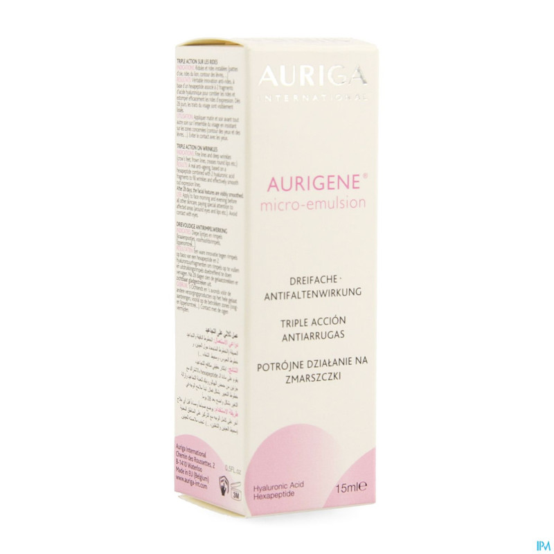 Auriga aurigene micro emulsion p a/rides   fl 15ml