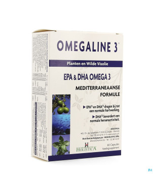 Omegaline 3    caps 60 holistica