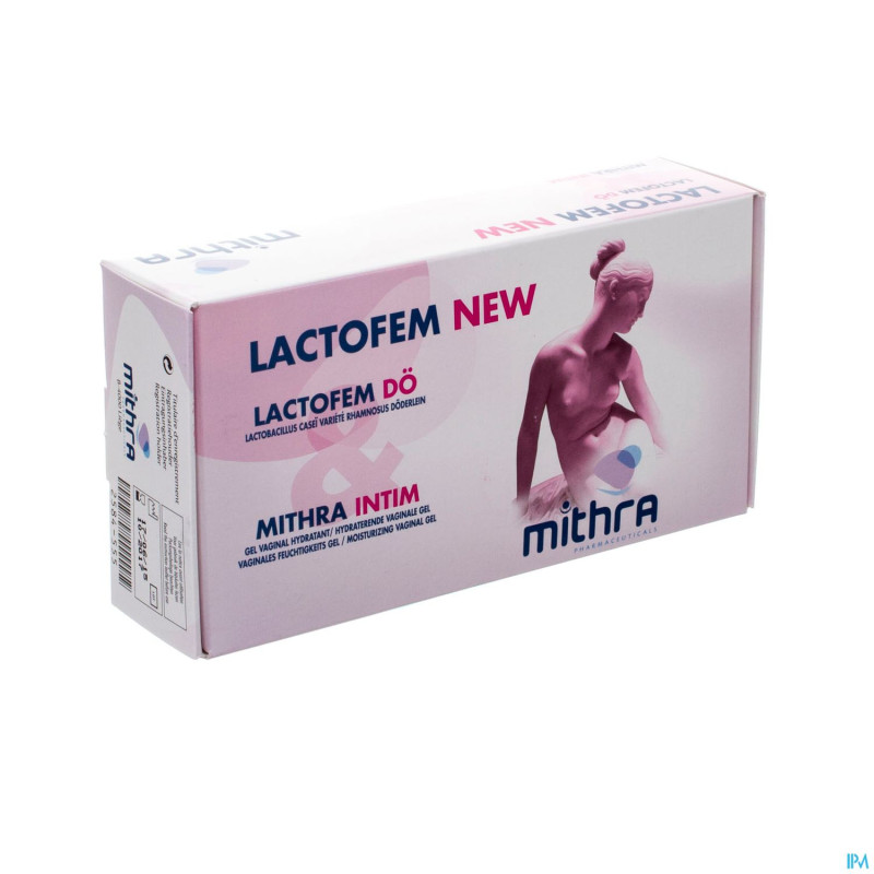 Lactofem new + mithra intim (10 gel.+gel 20g)