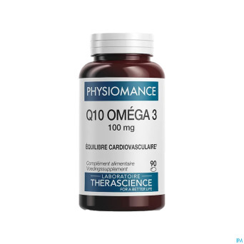 Q10 omega 3    caps 90x100mg physiomance pha130