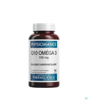 Q10 omega 3    caps 90x100mg physiomance pha130
