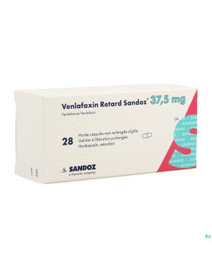 Venlafaxin retard sandoz  37,5mg caps act prol 28