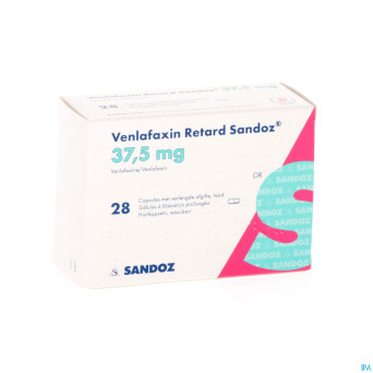 Venlafaxin retard sandoz  37,5mg caps act prol 28