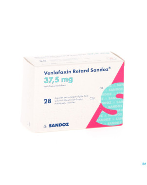 Venlafaxin retard sandoz  37,5mg caps act prol 28