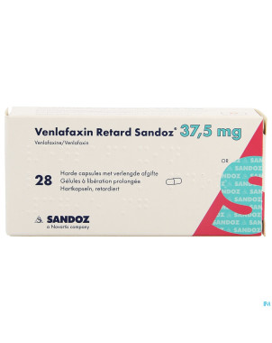 Venlafaxin retard sandoz  37,5mg caps act prol 28