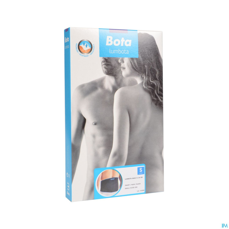 Bota lumbota basic h 24cm noir small