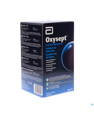 Oxysept 1 step 3m 3x300ml+90 comp + lenscase