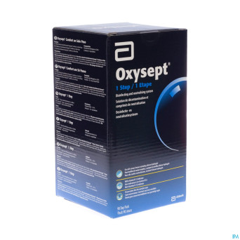 Oxysept 1 step 3m 3x300ml+90 comp + lenscase