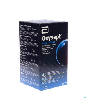 Oxysept 1 step 3m 3x300ml+90 comp + lenscase