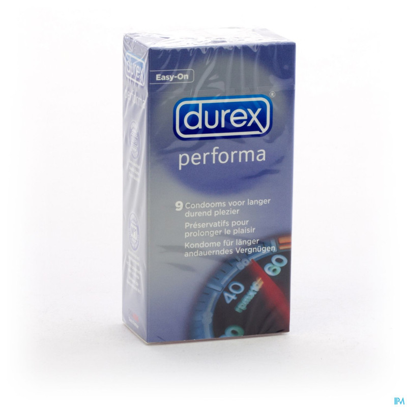 Durex performa condoms 9 cfr 3013109
