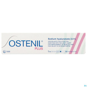 Ostenil plus ser prerempli articulations 2ml